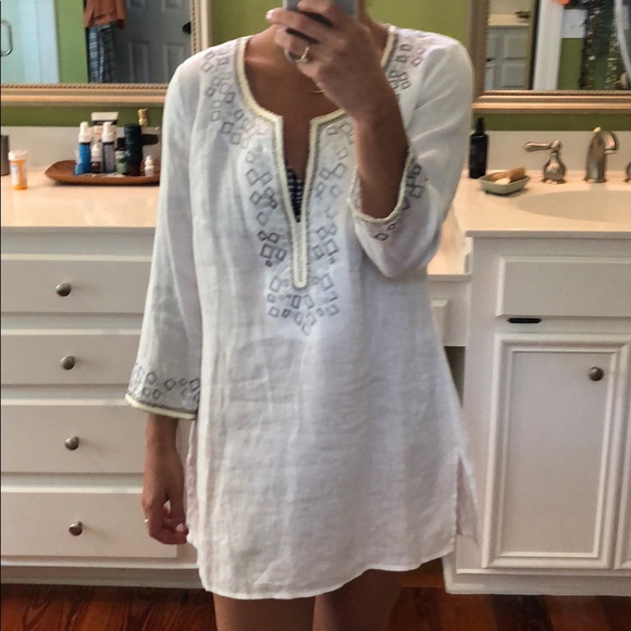 Saks beach cover ups Clearance